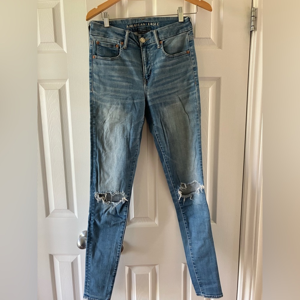 AE High rise Jegging 6x-long